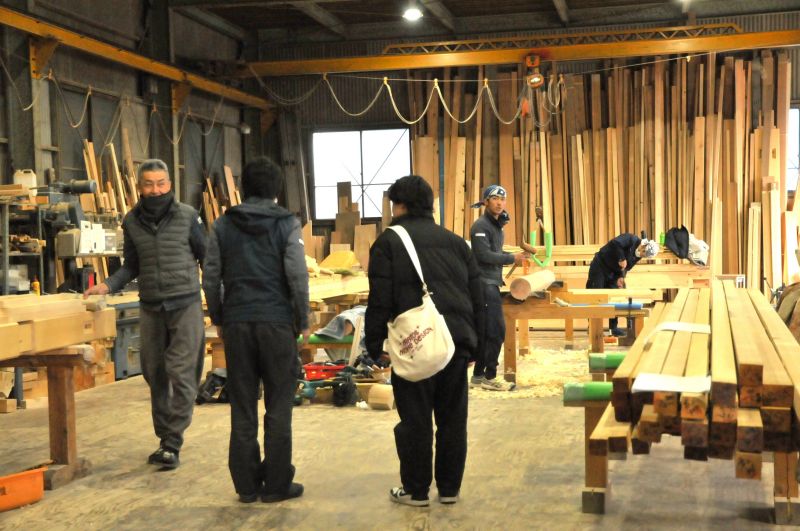 松戸市工匠、会社見学の様子 アイキャッチ画像